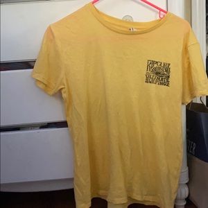 Yellow Summer T-shirt from Tillys